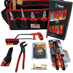 Elektrahulpmonteur tas set M