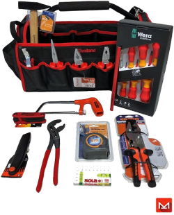Elektrahulpmonteur tas set M