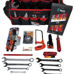 Elektriciensset tas L