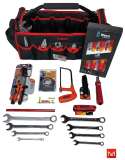Elektriciensset tas L