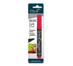 Pica merkstift  rood fijn