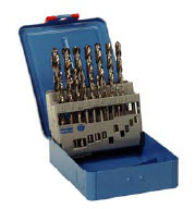 HSS spiraalborencassette geslepen 25-dlg