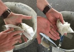 BULK handreinigingsdoek 20x30cm 8 potten