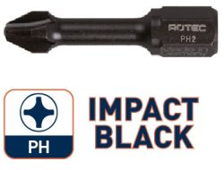 Impact bits PH1 30 mm Extreem sterk