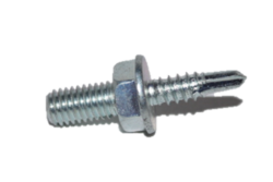 Teks zeskante kop M8 x 15 draadeind M8